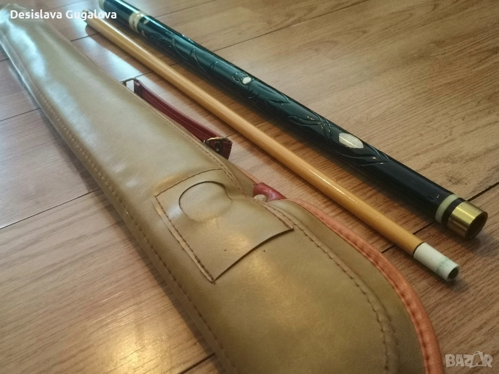 разглобяема щека за билярд + калъф , снимка 1