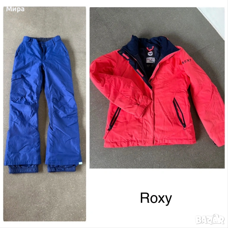 Яке Панталон Екип за ски Roxy за момиче 10 -11 год, снимка 1