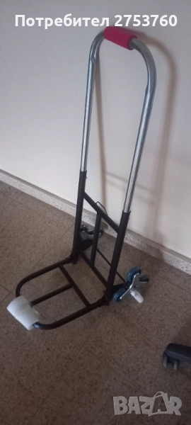 стоманена количка, снимка 1