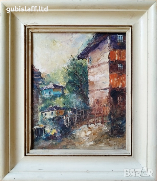 Картина "Ковачевица", худ. Цветан Дошков, 1994 г., снимка 1