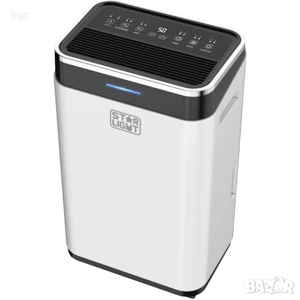 Изсушител за въздух Star-Light PRO Серия, 20 л/24 ч, 180 м³/ч, Резервоар 6.5 л, LED дисплей, Touch C, снимка 1
