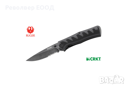 НОЖ RUGER CRACK-SHOT COMPACT COMBO EDGE SW ***, снимка 1