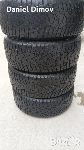 Зимни гуми Hankook Winter i*Pike 205/55/16 94Т – 4 броя, снимка 2 - Гуми и джанти - 53952712