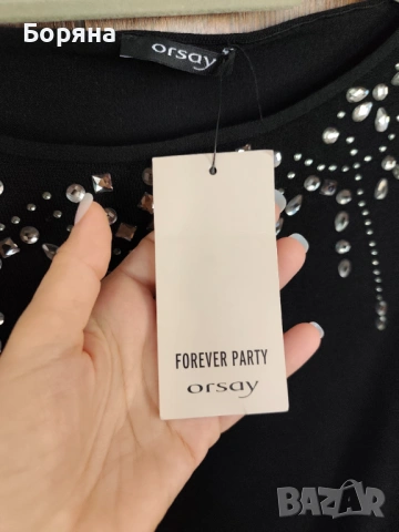 ORSAY нов с етикет пуловер с камъни, снимка 5 - Блузи с дълъг ръкав и пуловери - 53446384