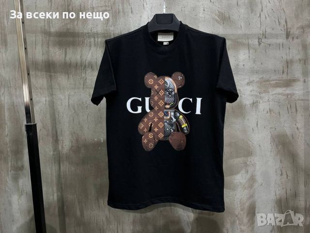 Дамска тениска Gucci - 2 цвята, снимка 3 - Тениски - 45248394