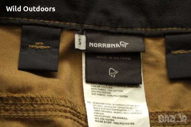 NORRONA Svalbard Mid Cotton pants - мъжки летен панталон, размер S, снимка 5 - Спортни дрехи, екипи - 45286930