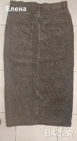 Дънкова дълга пола , снимка 2 - Поли - 49985107