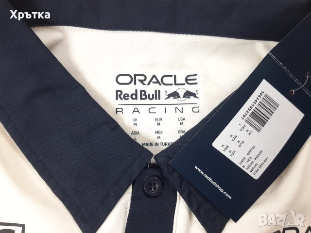 Red Bull Racing Team Polo Shirt - Оригинална мъжка тениска с яка, снимка 11 - Тениски - 52727583