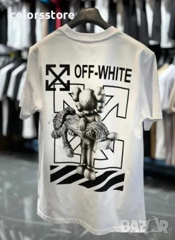 Мъжка бяла тениска Off- White Br56e, снимка 1 - Тениски - 47053520