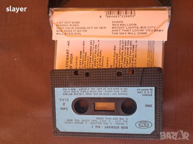 Оригинална касета Rod Stewart, снимка 2 - Аудио касети - 46432301