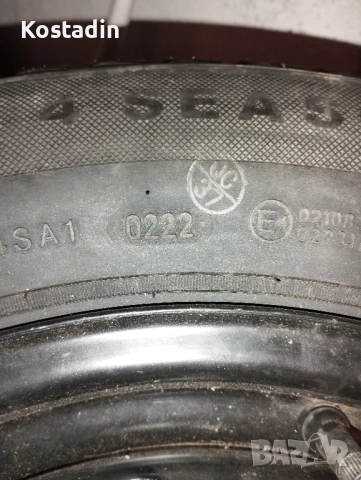 всесезонна гума с джанта, снимка 3 - Гуми и джанти - 52369375