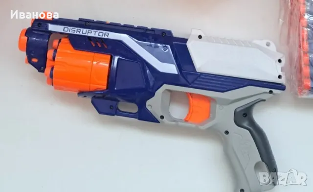 Nerf Gun N-Strike Elite Hail Fire   , бластер с батерии, снимка 14 - Други - 41495524