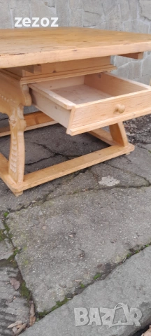 Маса трапезна масив бор №52, снимка 4 - Маси - 53532923