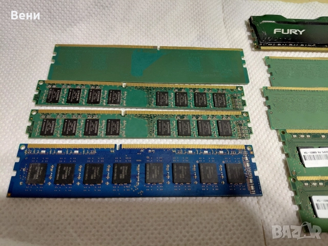RAM памети 9 броя, снимка 8 - RAM памет - 52873292
