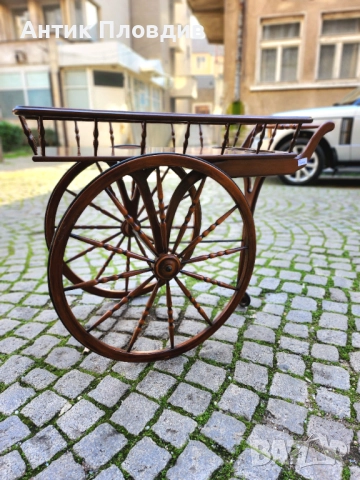 Италианска количка за сервиране с колела, снимка 11 - Маси - 52872983