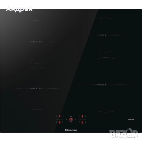 Индукционен котлон Hisense за части пукнат, снимка 2 - Котлони - 52946500