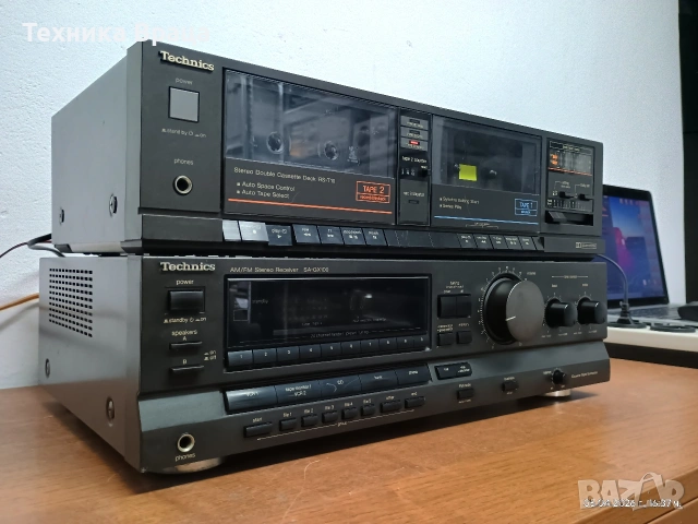 Technics SA-GX100 u Technics RS-T10 Изпращам видео. , снимка 2 - Ресийвъри, усилватели, смесителни пултове - 54100996