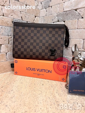 Кафяв клъч Louis Vuitton-IM76Q