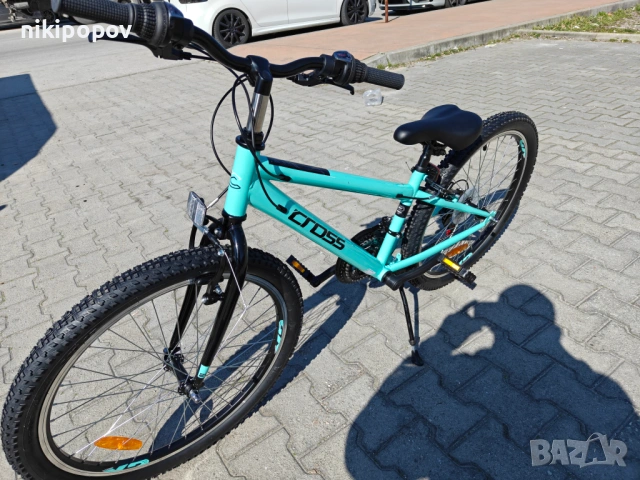 CROSS Велосипед 24" SPIDER син, снимка 7 - Велосипеди - 53830756