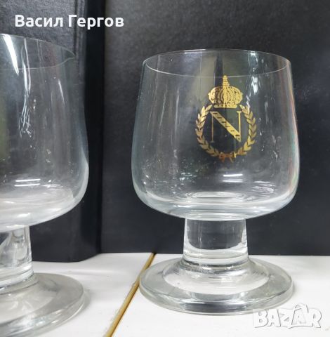 Чаши за коняк Наполеон, 6 броя, снимка 5 - Чаши - 46486448