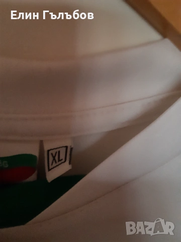 Фланелка на ПФК "Хебър" Пазарджик, мачова бяла, снимка 5 - Фен артикули - 53508789