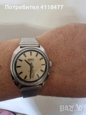 Автоматичен часовник BWC, снимка 4 - Мъжки - 53835281