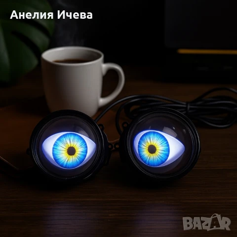 Комплект 3D LED очи,дневни светлини за автомобили , снимка 7 - Аксесоари и консумативи - 51430288