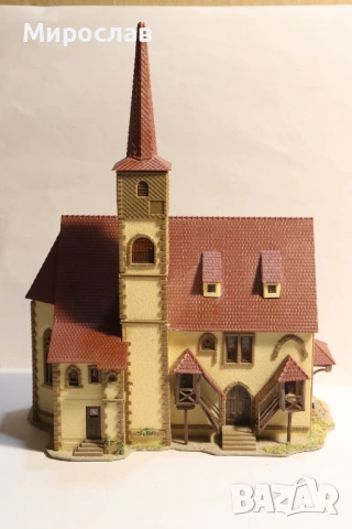 FALLER? KIBRI? N 1/160 СГРАДА ЦЪРКВА ВАГОН ВЛАК ЖП, снимка 8 - Колекции - 53367107