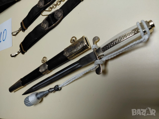 Кортик на Военноморския флот 10 обр.1951г., снимка 2 - Колекции - 52430277