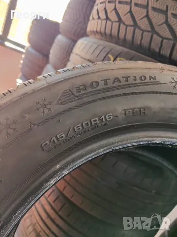 4бр.зимни гуми 215/60/16 Dunlop, снимка 6 - Гуми и джанти - 49515336