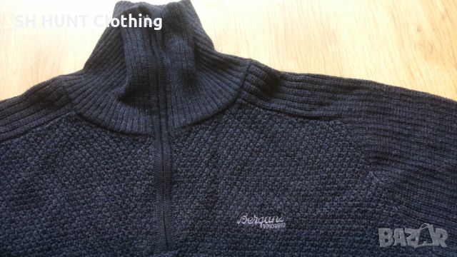 Bergans Of NORWAY Ulriken Merino Jumper 100% Merino Wool размер XXL пуловер 100% Мерино Вълна - 998, снимка 5 - Пуловери - 45702809