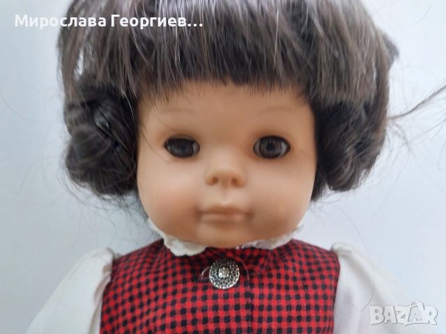 Немска кукла от Западна Германия, с маркировка и етикет, 44 см висока, снимка 4 - Колекции - 45712193