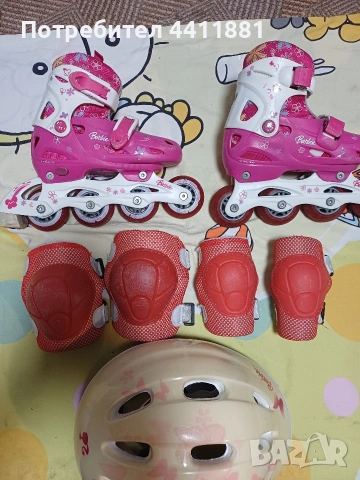 Детски ролери+ подаръци, снимка 2 - Детски велосипеди, триколки и коли - 53865011