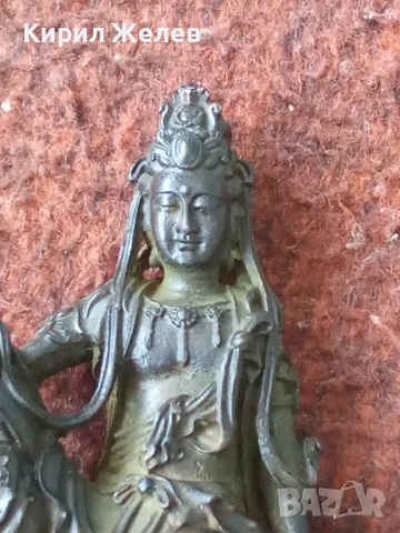 Бронзова фигурка на гуанин 54425, снимка 15 - Колекции - 54179849