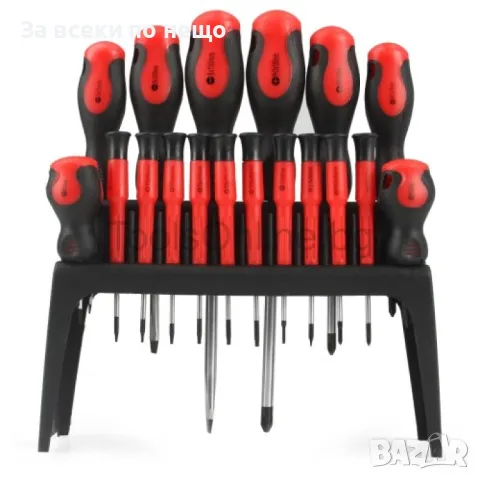 Комплект отвертки 18 части Mar-Pol, снимка 2 - Отвертки - 50365272