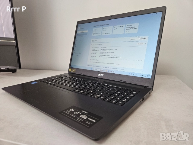Лаптоп Acer Aspire 3 WIN 11 FULL HD 15.6 *ПОДАРЪК чанта и мишка, снимка 9 - Лаптопи за работа - 52910671