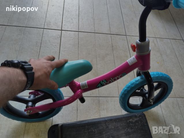 BYOX балансиращ велосипед 2B розов, снимка 3 - Велосипеди - 45545390