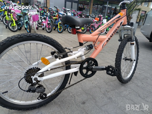 MATRIX Велосипед 20" FLASH розов, снимка 5 - Велосипеди - 53838930