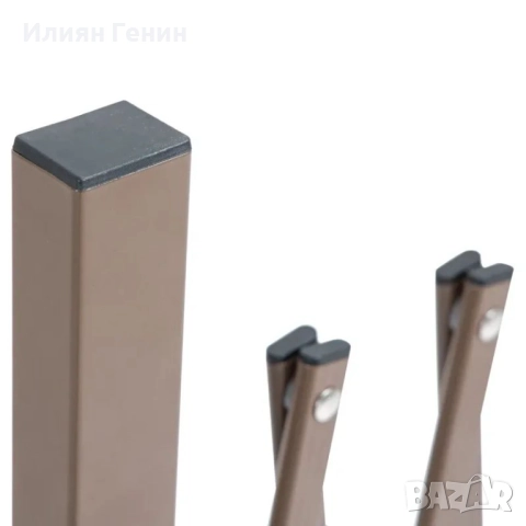 Разтегателна градинска бариера Outsunny Scissor, 35-300 см, снимка 9 - Градински мебели, декорация  - 51939556