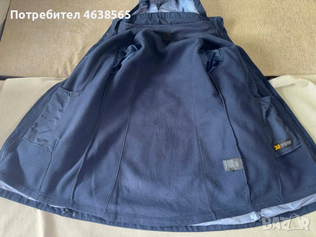Дамско зимно яке Jack Wolfskin 3in1 system, снимка 5 - Якета - 53527694
