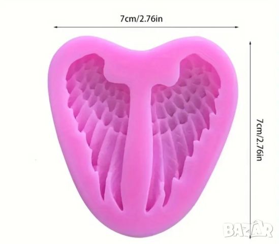 Силиконов молд крила , снимка 2 - Форми - 45950490
