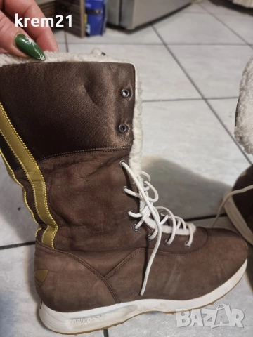 Адидас зимни ботуши 38 номер, снимка 2 - Дамски ботуши - 52968042