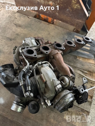Комплект турбини BMW F11, снимка 2 - Части - 53176106