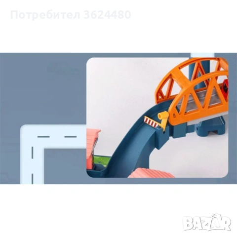 Детски паркинг с колички и Електрически Асансьор 4798, снимка 5 - Коли, камиони, мотори, писти - 53359162