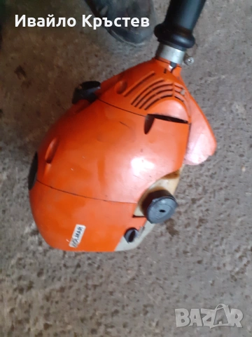 Продавам бензинов тример, снимка 2 - Градинска техника - 54243029