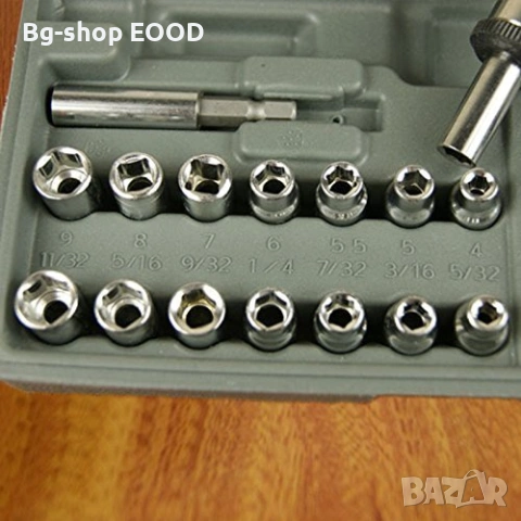 Пълен комплект отвертка с Гъвкаво рамо и аксесоари, 41в1, снимка 2 - Куфари с инструменти - 54089410