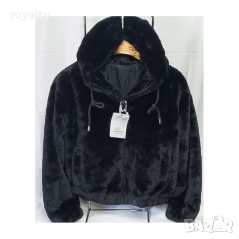 Меко и пухкаво дамско яке