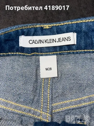 Calvin Klein Jeans - дънкова пола, снимка 4 - Поли - 47013971