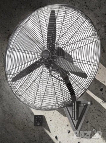 Вентилатор стенен 26''/30" Muhler, 160W, индустриален, снимка 2 - Друга електроника - 52059546