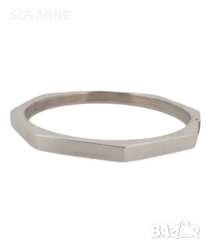 bracelet
  silver 925/Гривна твърда осмоъгълна
 сребро 925, снимка 2 - Гривни - 47003471